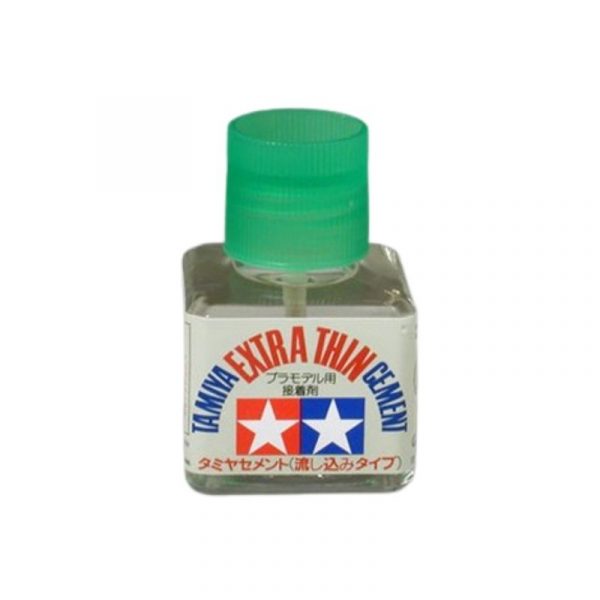 Pot de COLLE TAMIYA EXTRA-FLUIDE 40ML