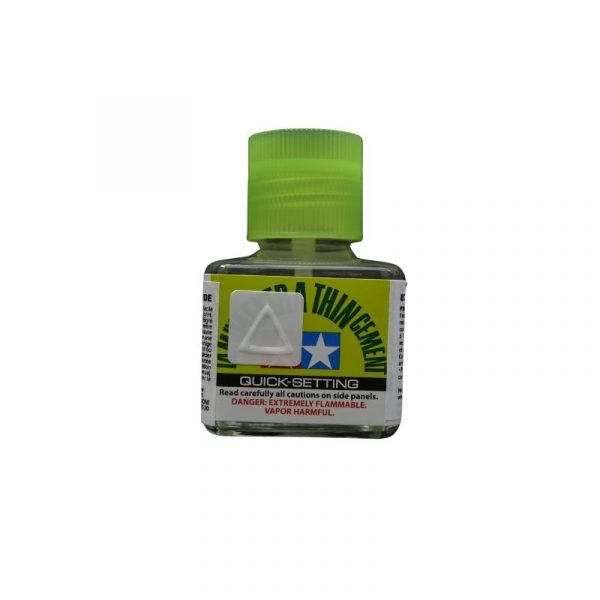 Pot de COLLE TAMIYA EXTRA FLUIDE RAPIDE 40ML