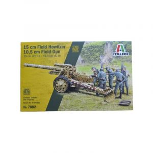 Produit Cminiature - CANON 15 CM FIELD GUN + 5 figurines