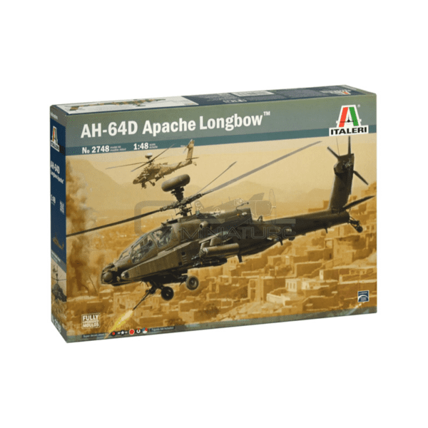 Maquette militaire hélicoptere AH-64D