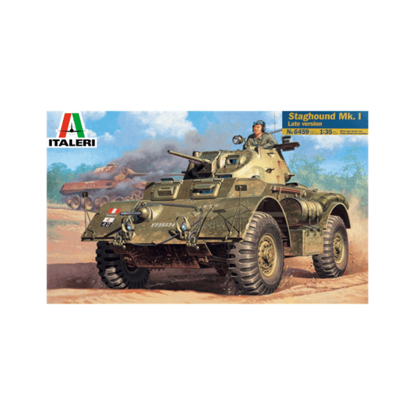 maquette militaire Staghound mkI