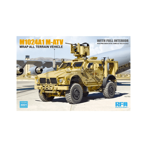 Maquette M1240A M-ATV 1/48 Ryefield Model 4801